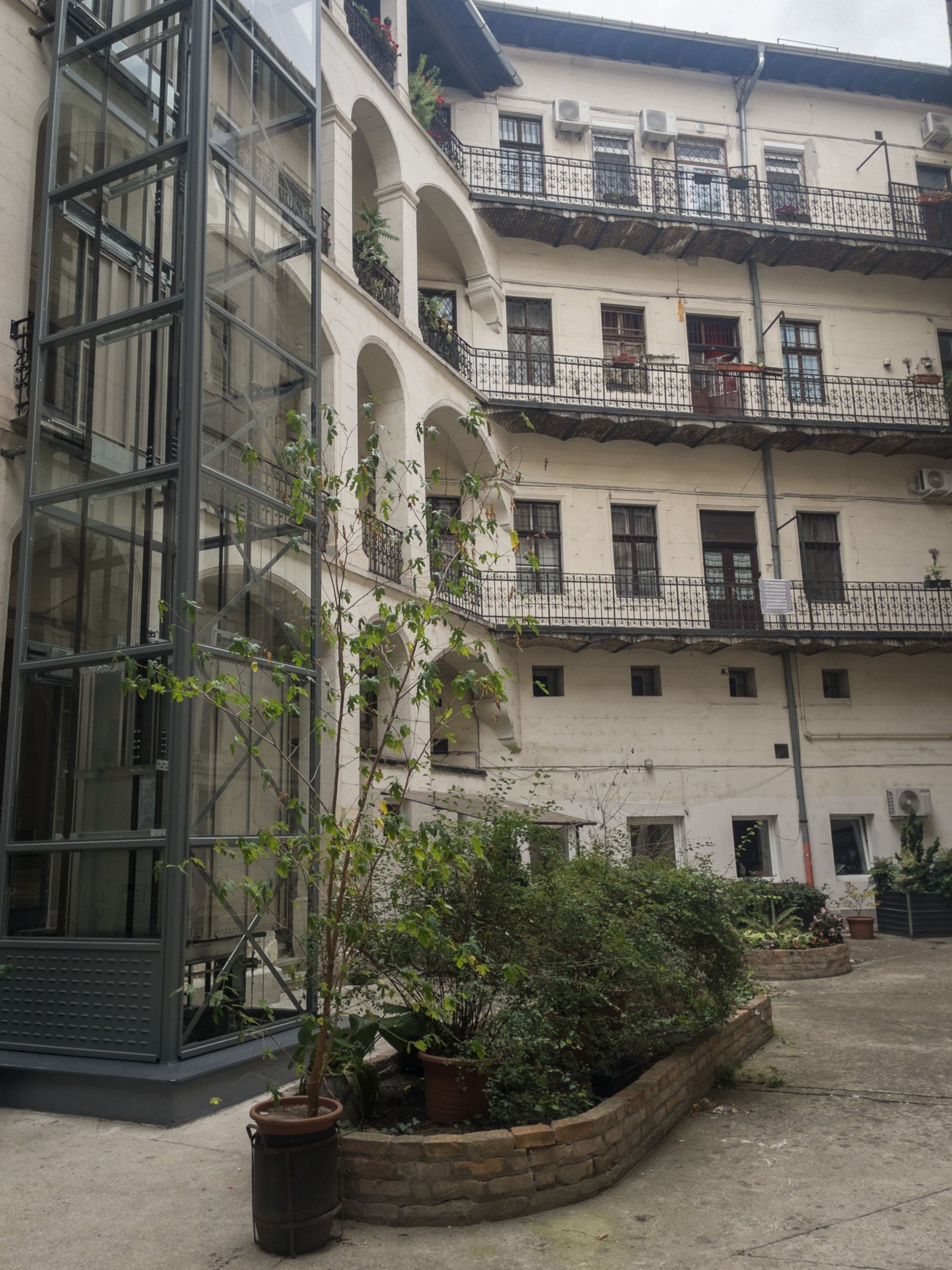 Inner courtyard
